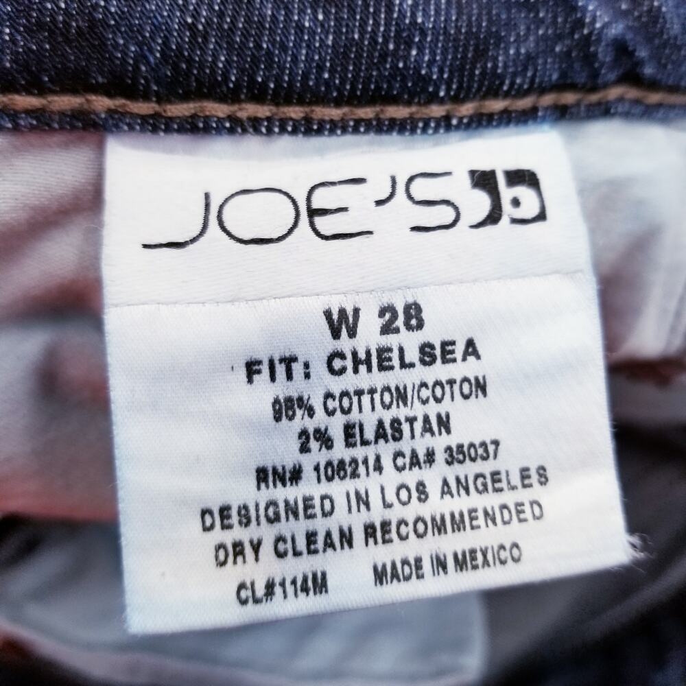 Joe's Jeans Chelsea Fit Klum Wash Rolled Cuff - Size 28 - Picture 8 of 10